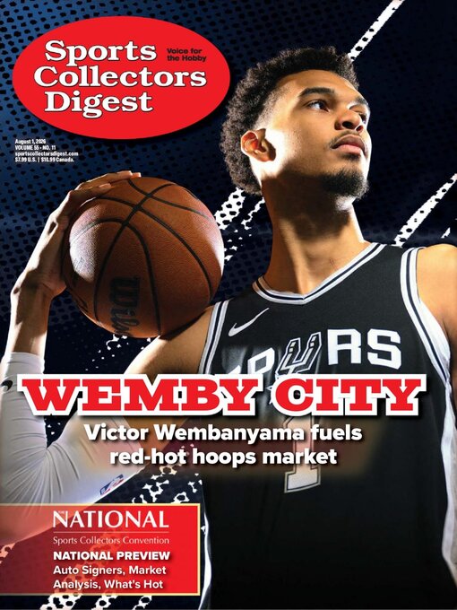 Cover image for Sports Collectors Digest